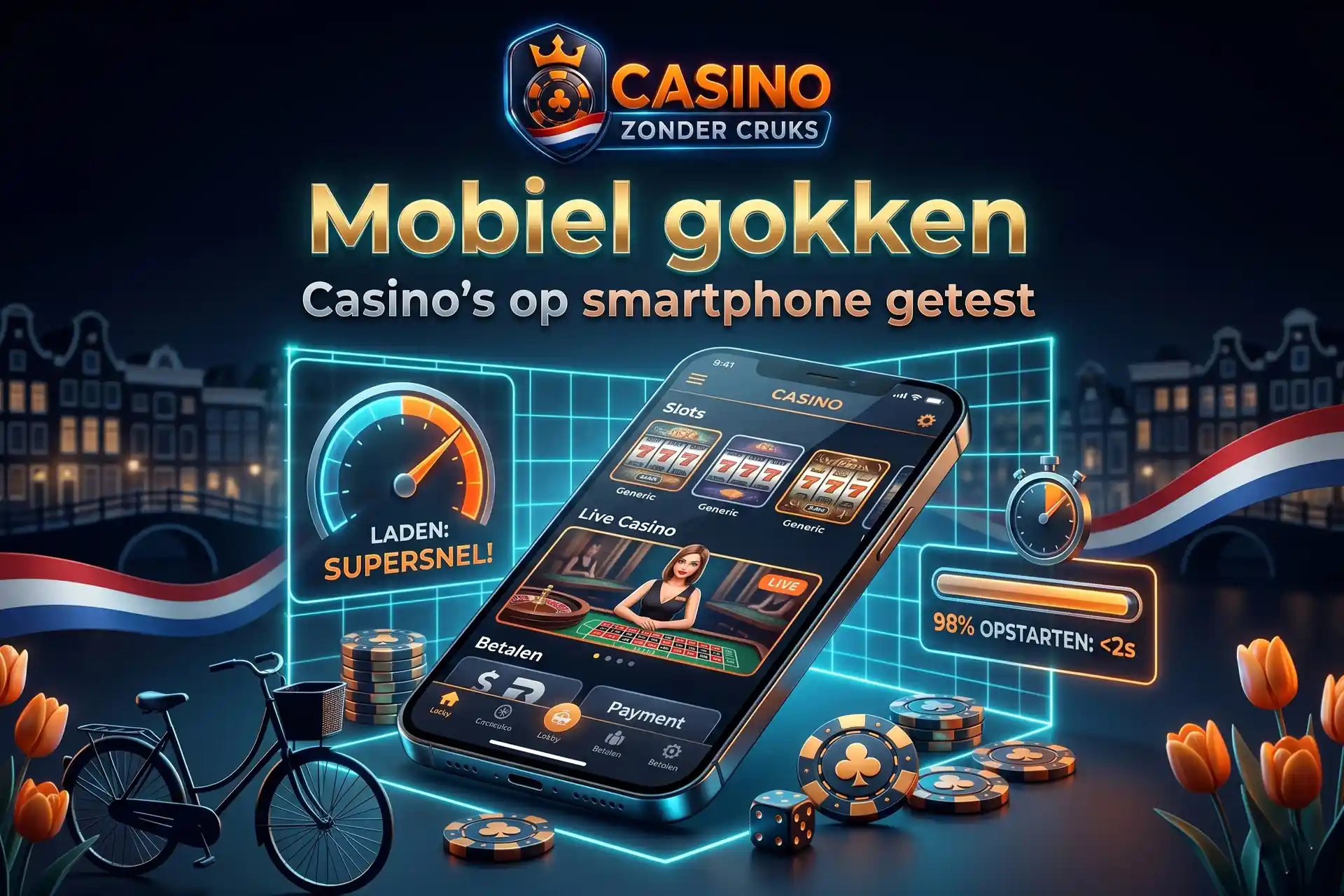 Casinoplatforms getest op gebruiksgemak via mobiele apparaten